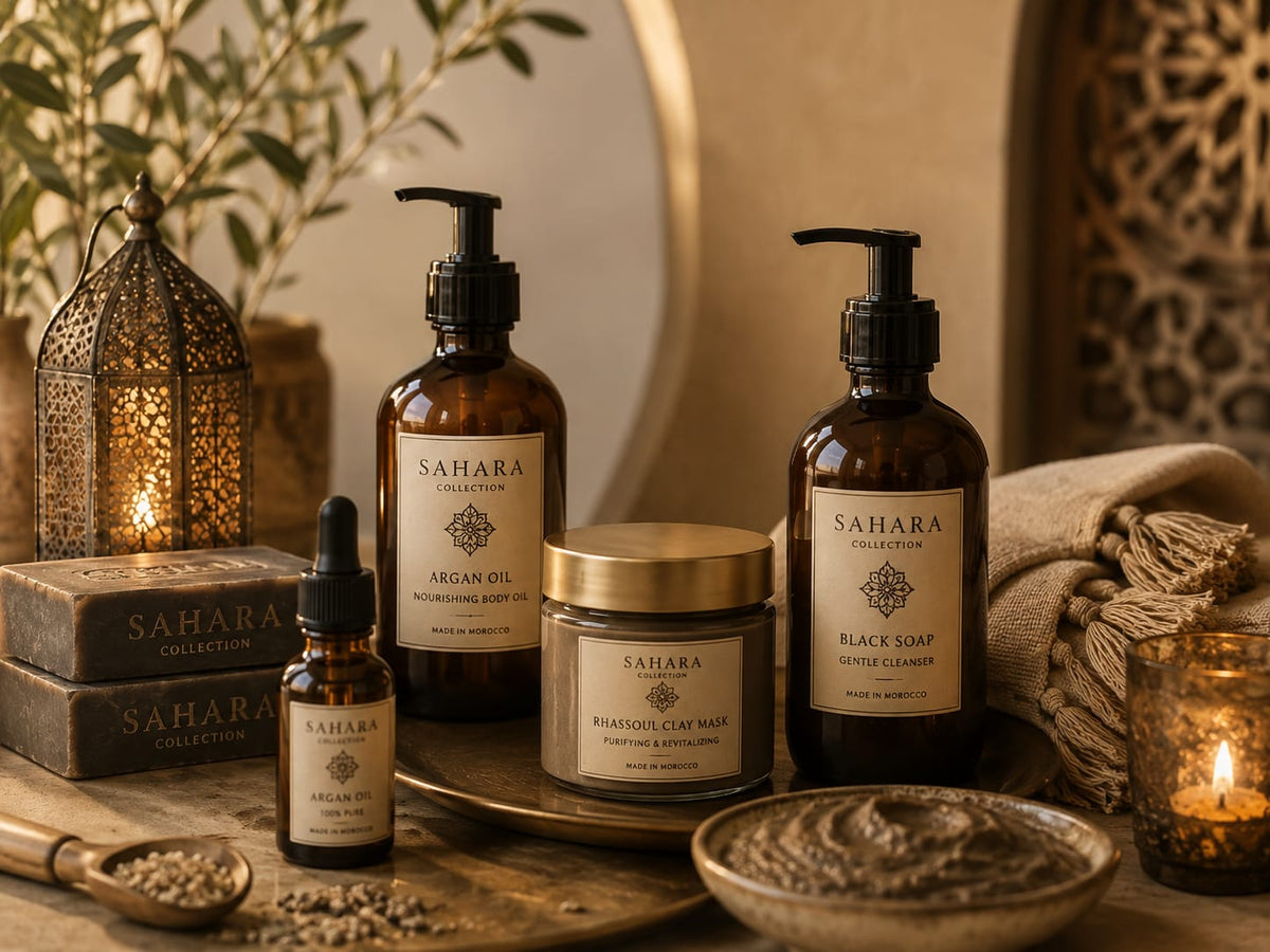Moroccan inspired beauty fragrance and wellness collection by Sahara Collection Australia