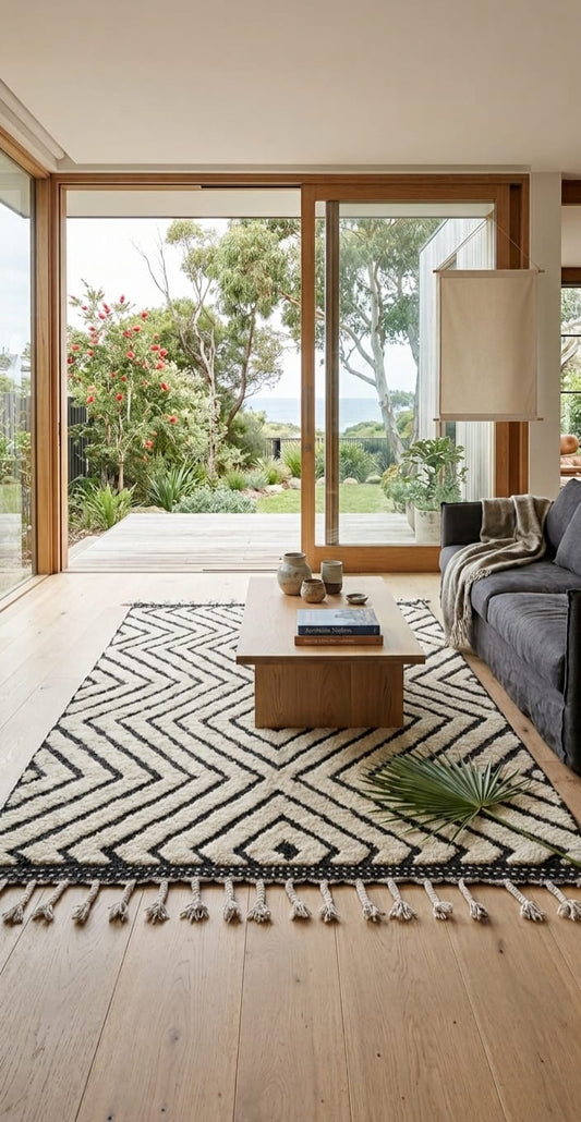 Azilal Geometric Wool Rug