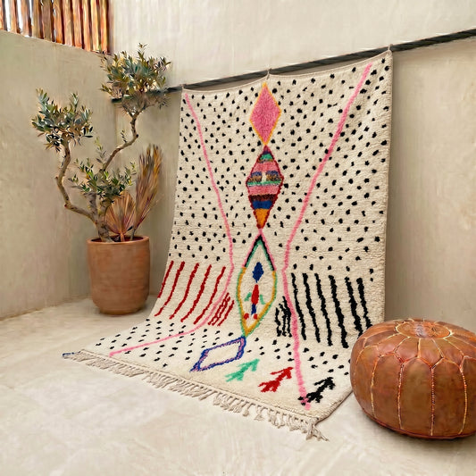 Colorful Moroccan Berber Rug