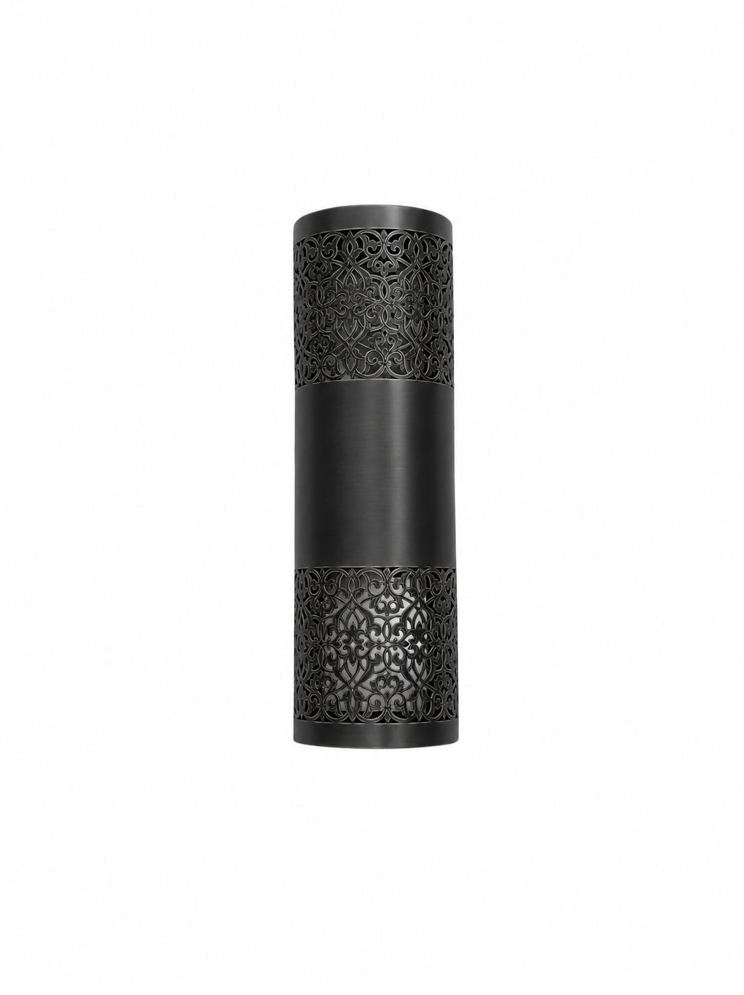 Marrakech Filigree Brass Wall Sconce 50 cm – Black finish