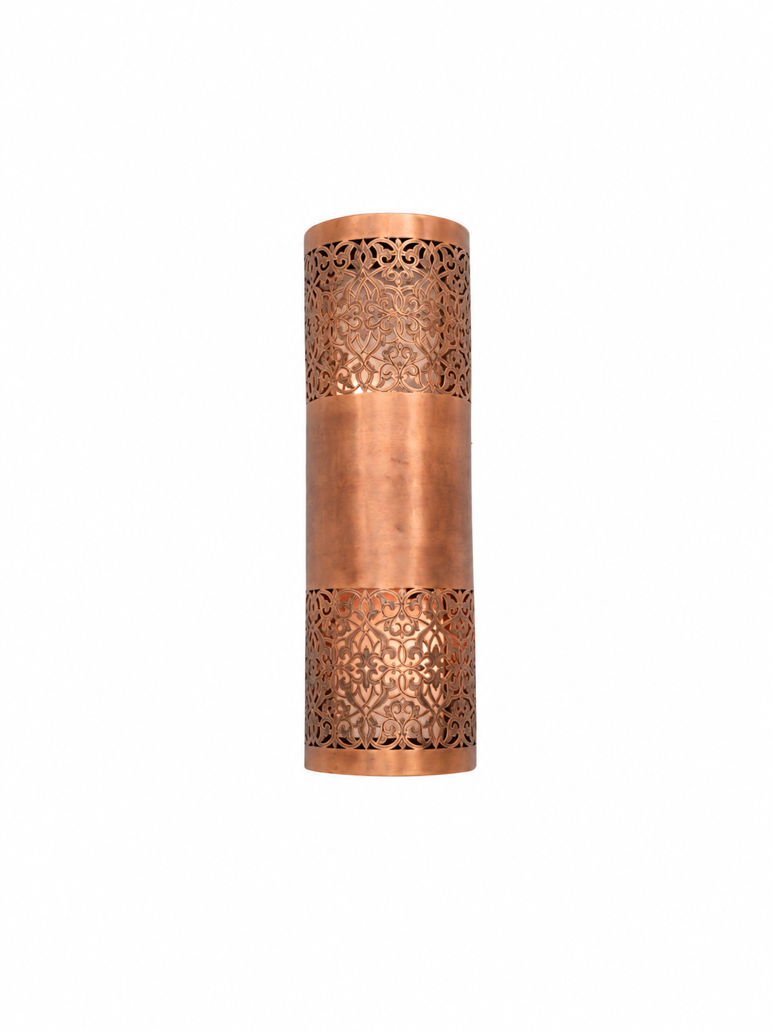 Marrakech Filigree Brass Wall Sconce 50 cm – Copper finish