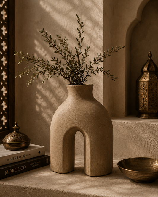 Desert Arch Decorative Vase